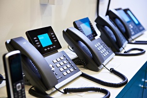 Business desk phones